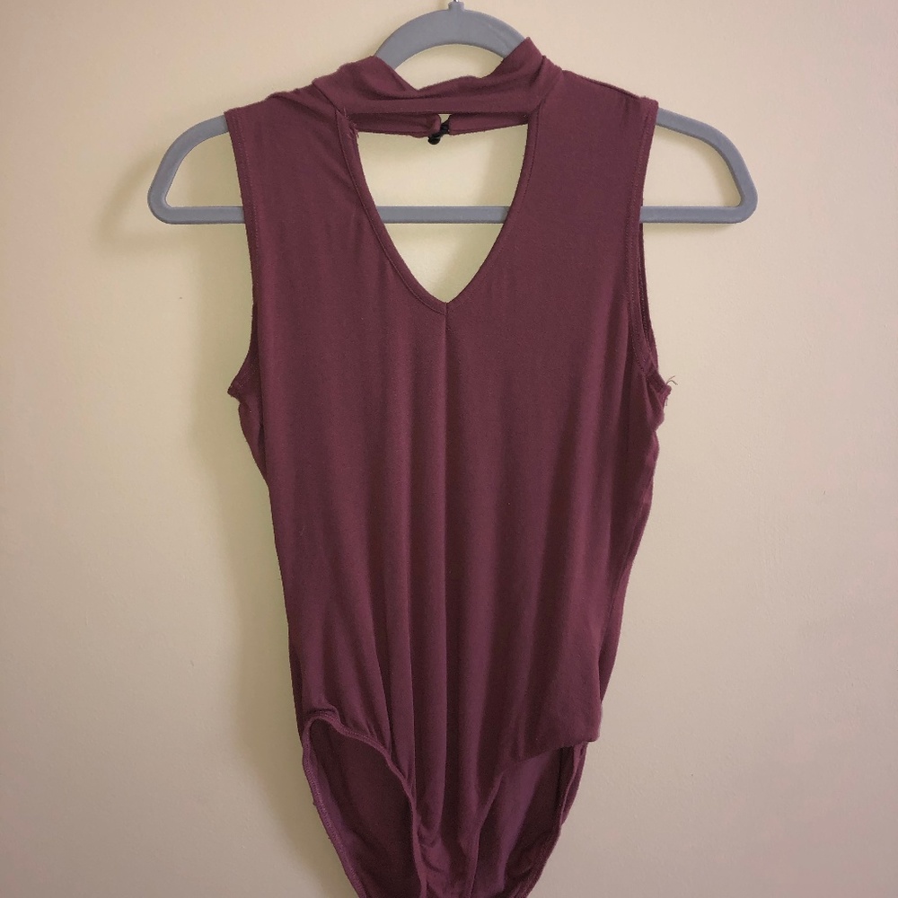 Maroon Bodysuit